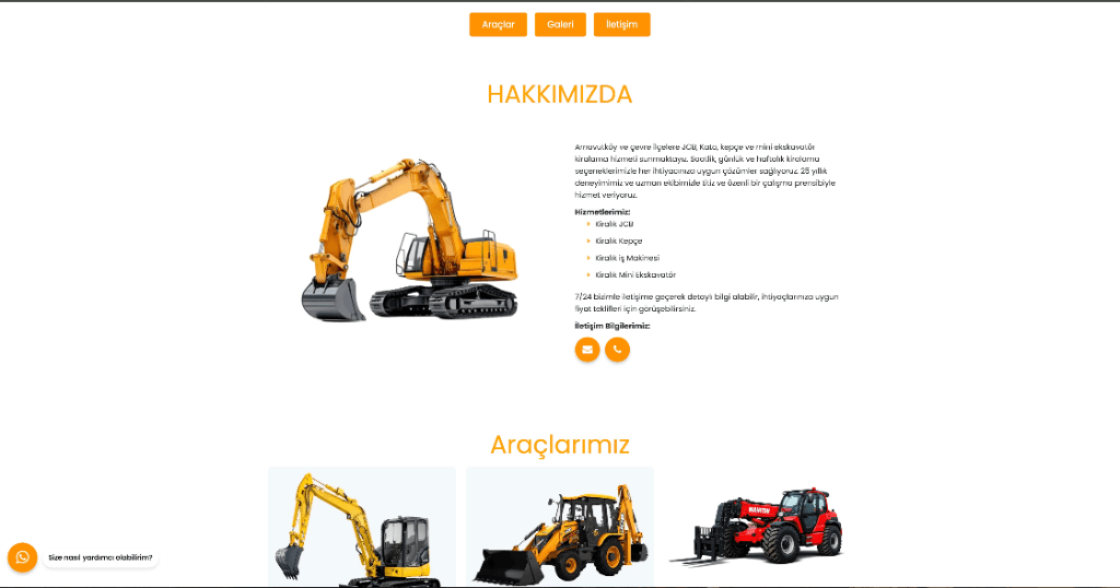 AKN Akpınar Hafriyat & İş Makineleri mobil