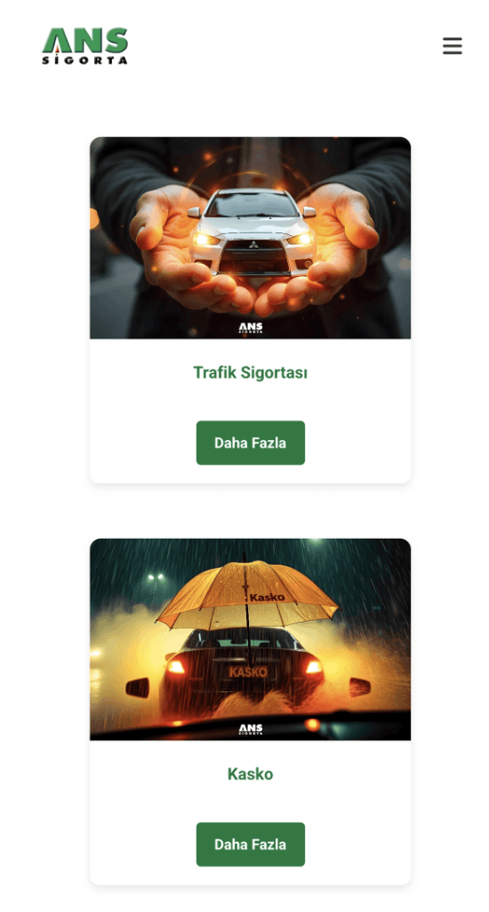ANS Sigorta Aracılık Hizmetleri mobil