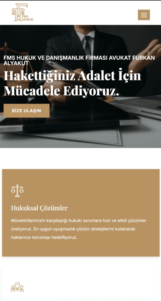 FMS Hukuk & Danışmanlık mobil