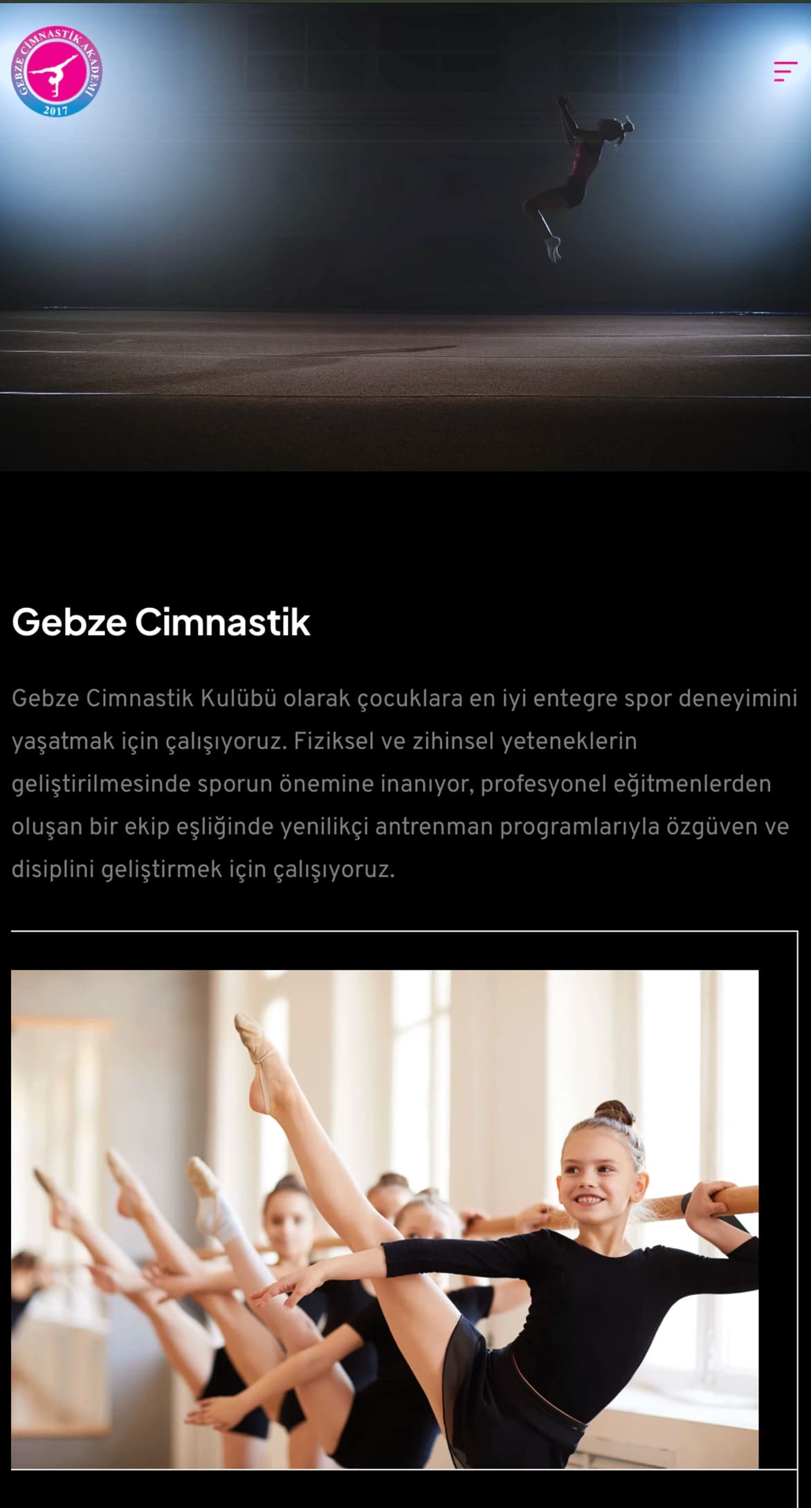 Gebze Cimnastik Akademi mobil