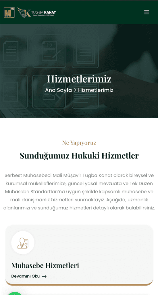 Kanat Mali Müşavirlik mobil