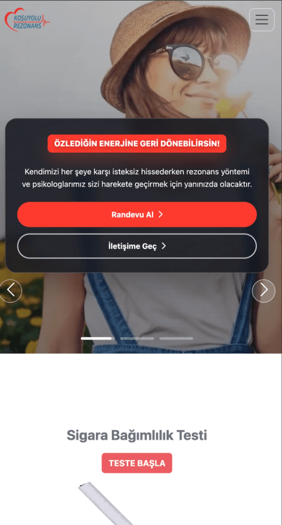 Koşuyolu Rezonans — Bütüncül Sağlık & Biorezonans Terapisi