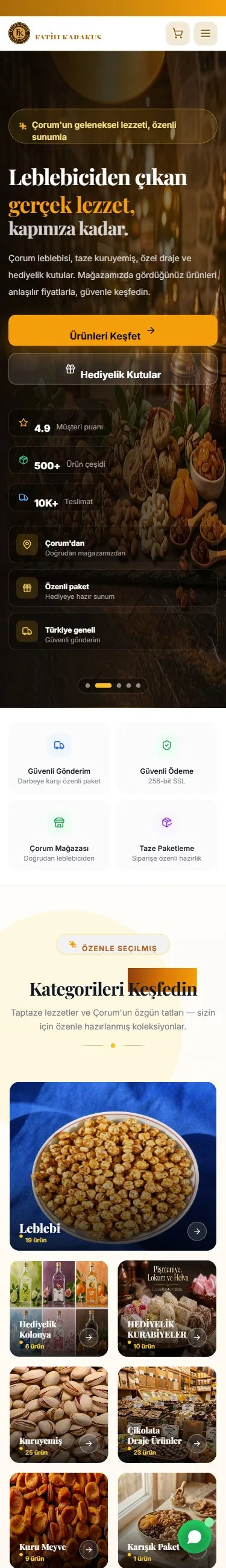 Mobil Alışveriş & Sepet Akışı