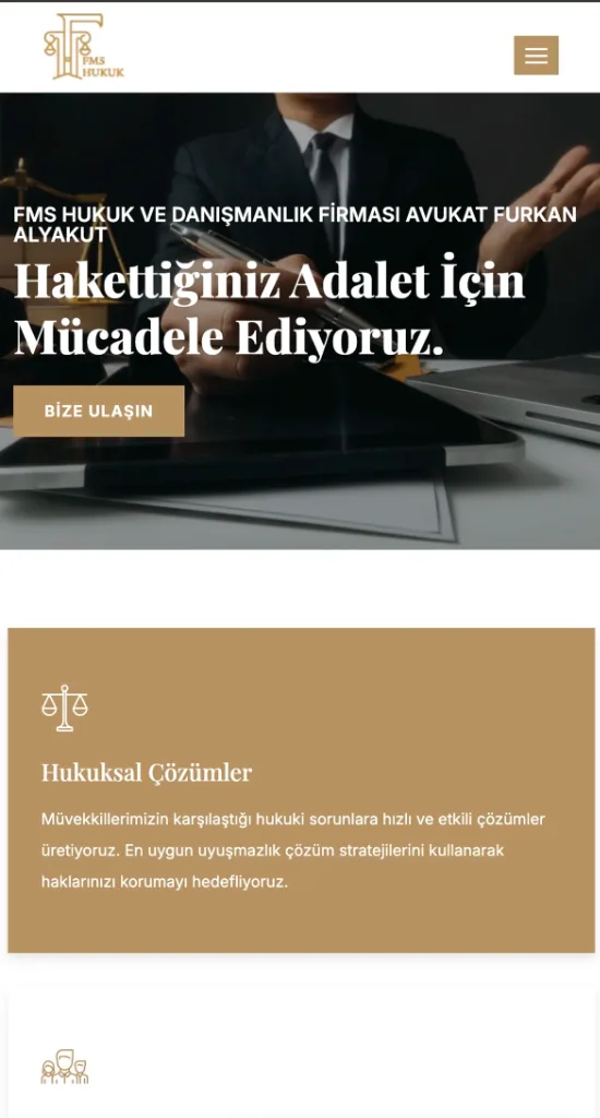 FMS Hukuk & Danışmanlık mobil